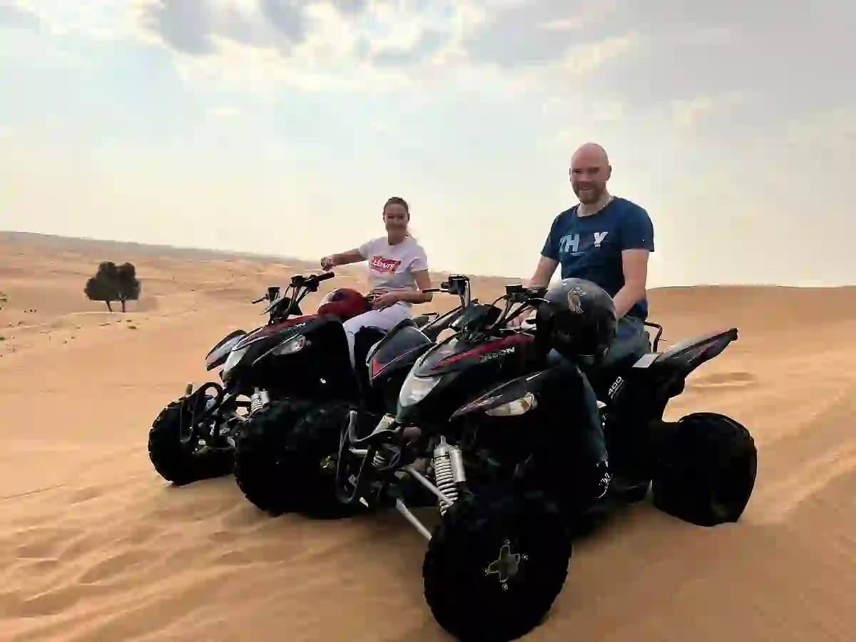 Desert Dune bashing with Quad Bike